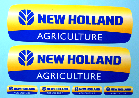 New Holland Agriculture Tractor Decal Vinyl Stickers 200mm