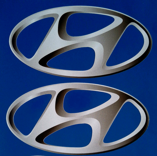 Hyundai Car Motorsport Vinyl Stickers 3d 140mm