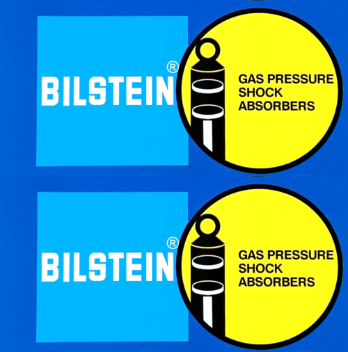 Bilstein Shock Absorber Decal Vinyl Stickers 145mm