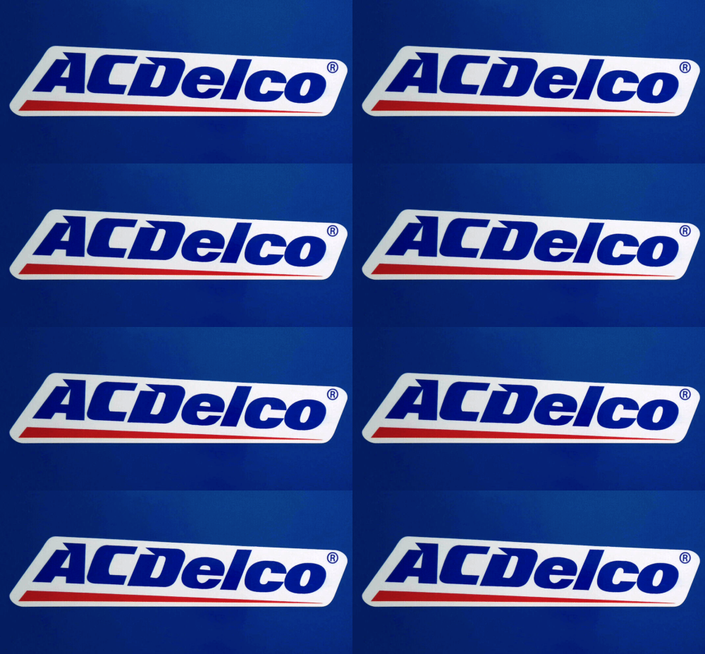 AC Delco Car Parts & Accessories Vinyl Stickers 150mm