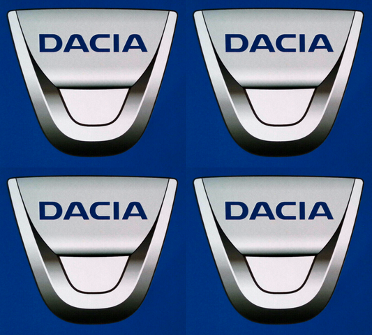 Dacia Car Motorsport Vinyl Stickers 3d Shading Effect 100mm