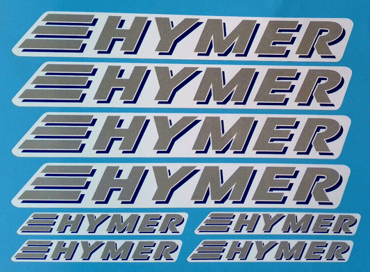 Hymer Motorhome Camper Decal Vinyl Stickers 3d Effect