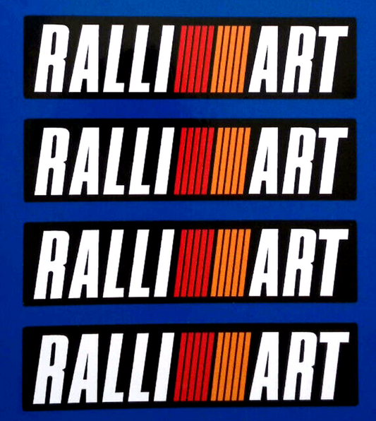Ralliart Drag Car Truck Racing Vinyl Stickers 200mm