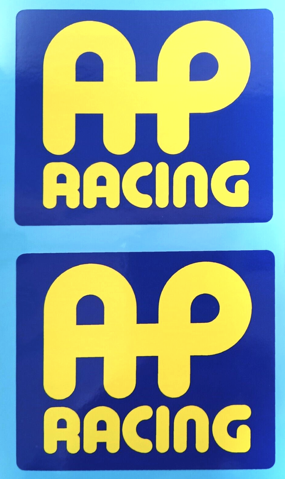 AP Racing Old Style Motorsport Decal Vinyl Stickers set