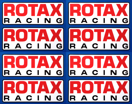 Rotax Racing Motorsport Karting Helmet Vinyl Stickers