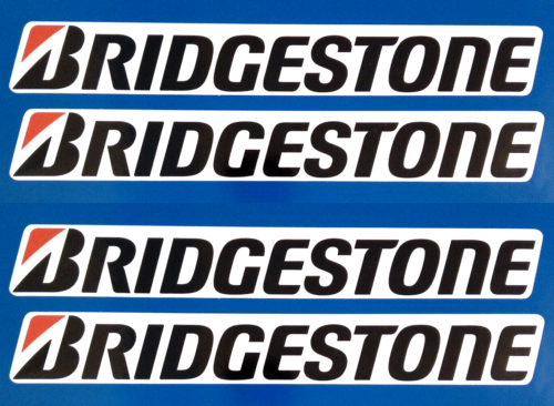 Bridgestone Tyres Logo 2011 To 2024 Vinyl Stickers 200mm