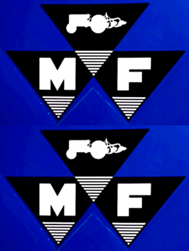 Massey Ferguson Vinyl Stickers Farming Tractor 4x4 Agriculture 140mm