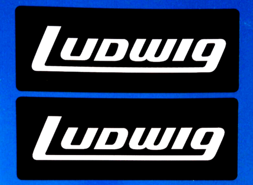 Ludwig Drums Vinyl Stickers Percussion 140mm
