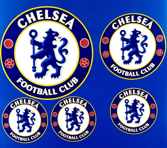 Chelsea FC Football Club Bumper Pack Decal Set