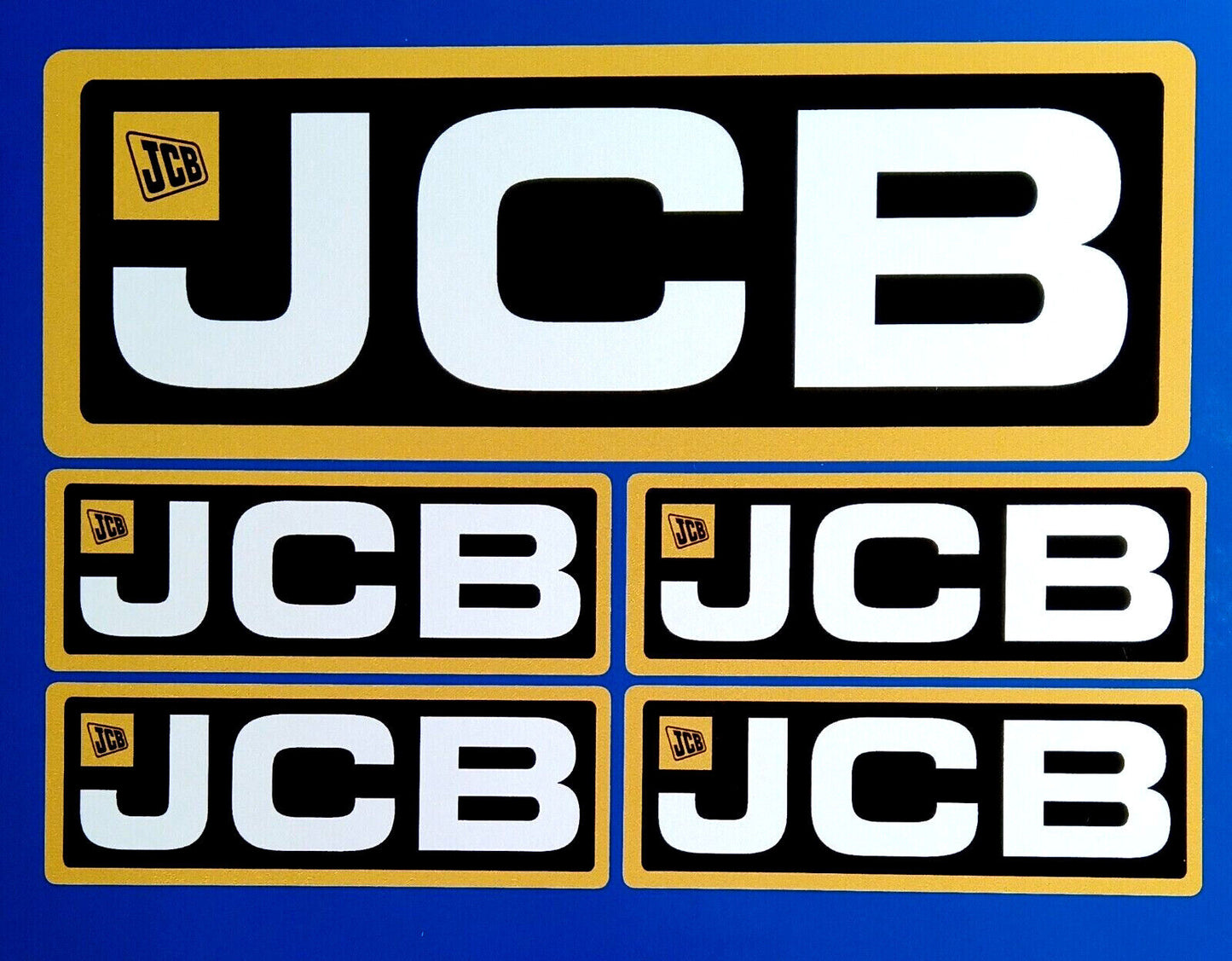 Jcb Digger And Dumper Vinyl Decal Stickers set