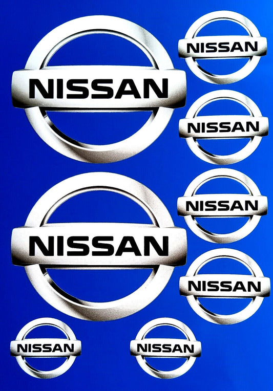 Nissan Emblem Car Decal Vinyl Sticker 3d Effect