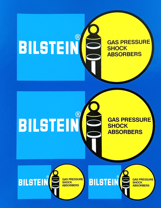 Bilstein Shock Absorber Decal Vinyl Stickers