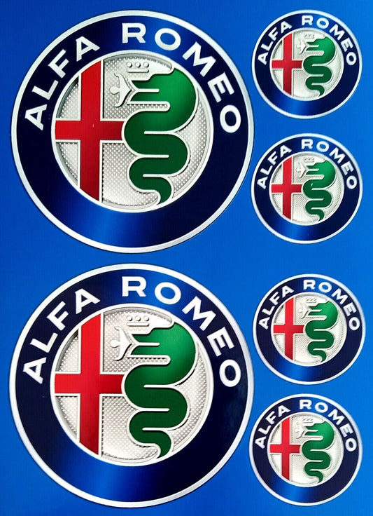 Alfa Romeo Emblem Car Decal Vinyl Stickers