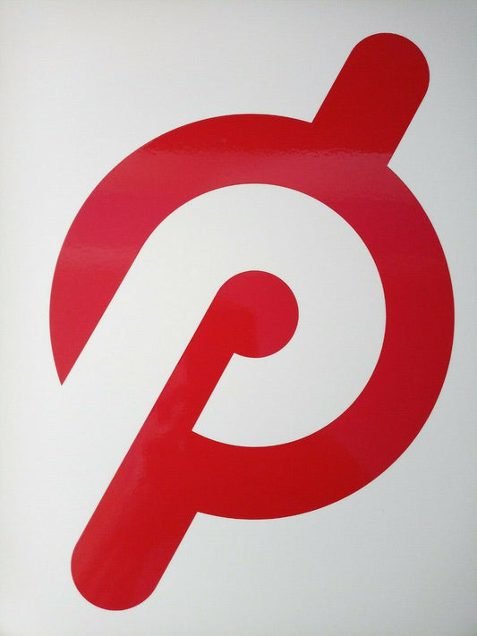 Peloton Red Logo Stickers Vinyl Decal