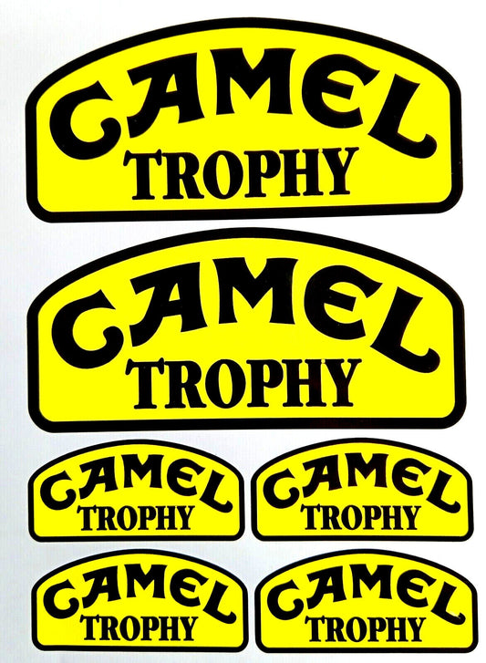 Camel Trophy 4x4 Vinyl Decal Stickers