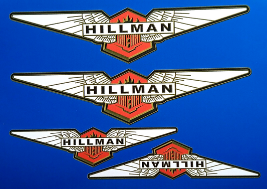 Hillman Hunter Sceptre Classic Vintage Car Rally Vinyl Decal Stickers