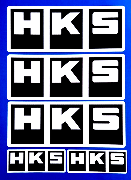 HKS Performance Exhausts Motorsport Racing Decal Vinyl Sticker