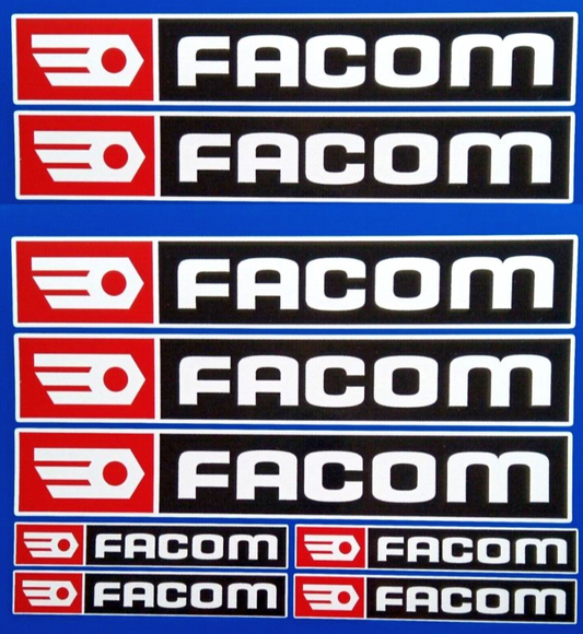 Facom Tools Garage Toolbox Decal Vinyl Stickers