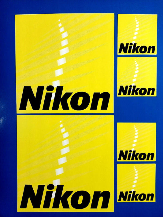 Nikon New Logo Stickers Decal Camera Photography DSLR