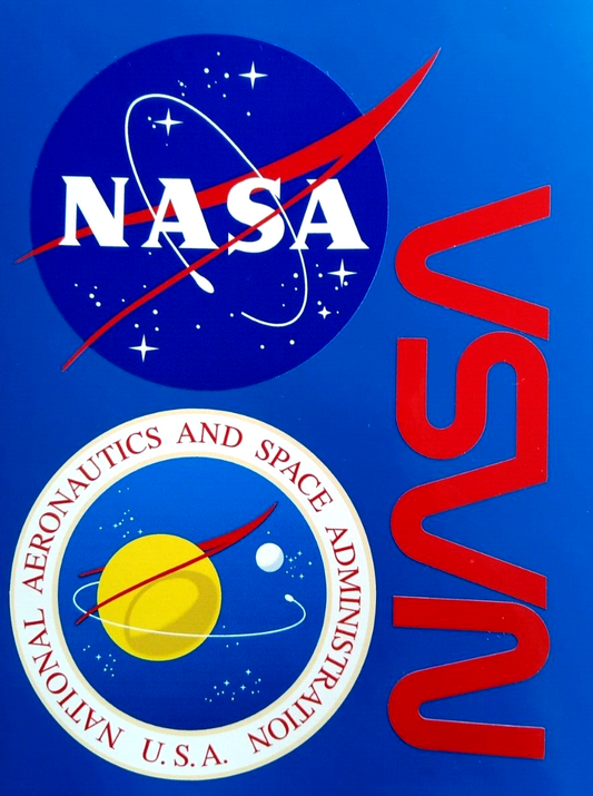 Nasa Space Astronaut Aeronautics Usa Decal Vinyl Stickers