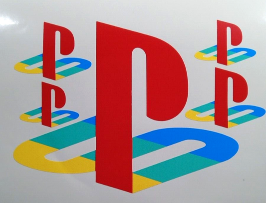 Playstation Console Classic Logos Ps5 Ps4 Ps2 Decal Vinyl Stickers