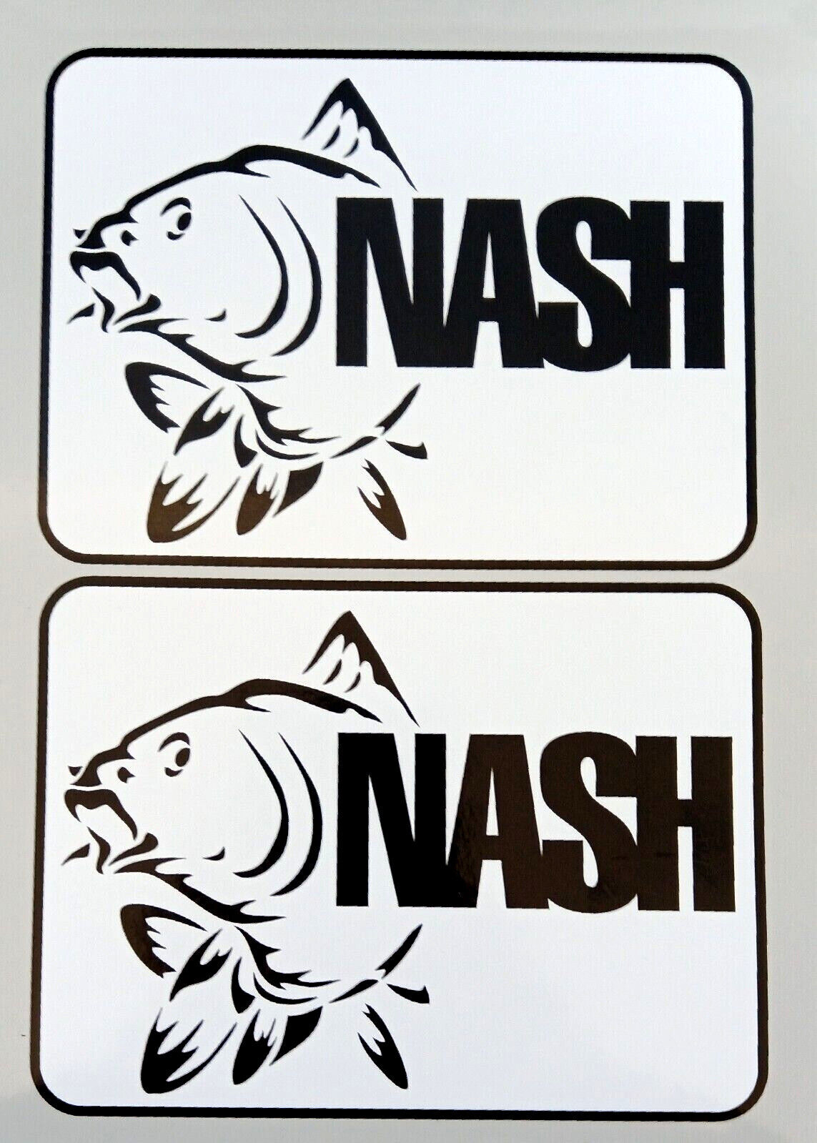 Nash Fishing Tackle Decal Hooks Line Seat Box 140mm