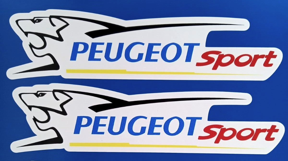Peugeot Sport Car Motorsport Racing Decal Vinyl Stickers 200mm