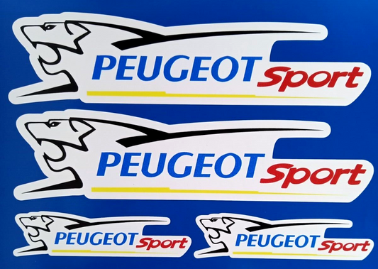 Peugeot Sport Car Motorsport Racing Decal Vinyl Stickers