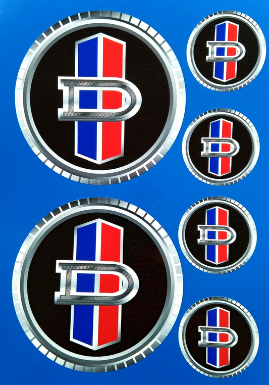 Datsun D Logo Car Motorsport Decal Vinyl Stickers