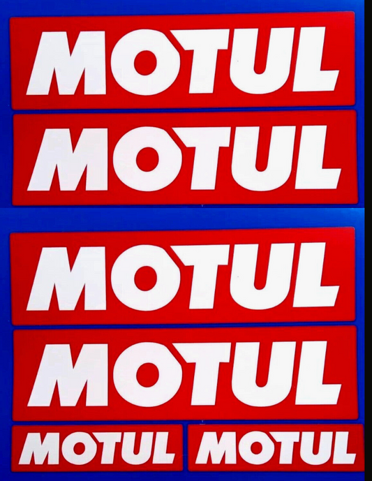 Motul Oil Track Bike Racing Vinyl Stickers