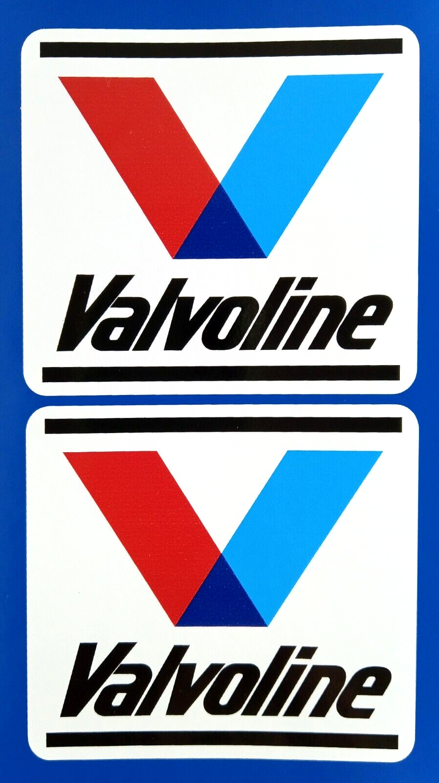 Valvoline Racing Oils Motorsport Decal Vinyl Stickers 120mm
