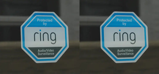 Ring Alarm / Doorbell Reverse Printed 100mm