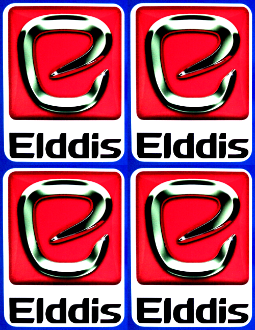Elddis Caravan Motorhome Camping Decal Vinyl Sticker 100mm