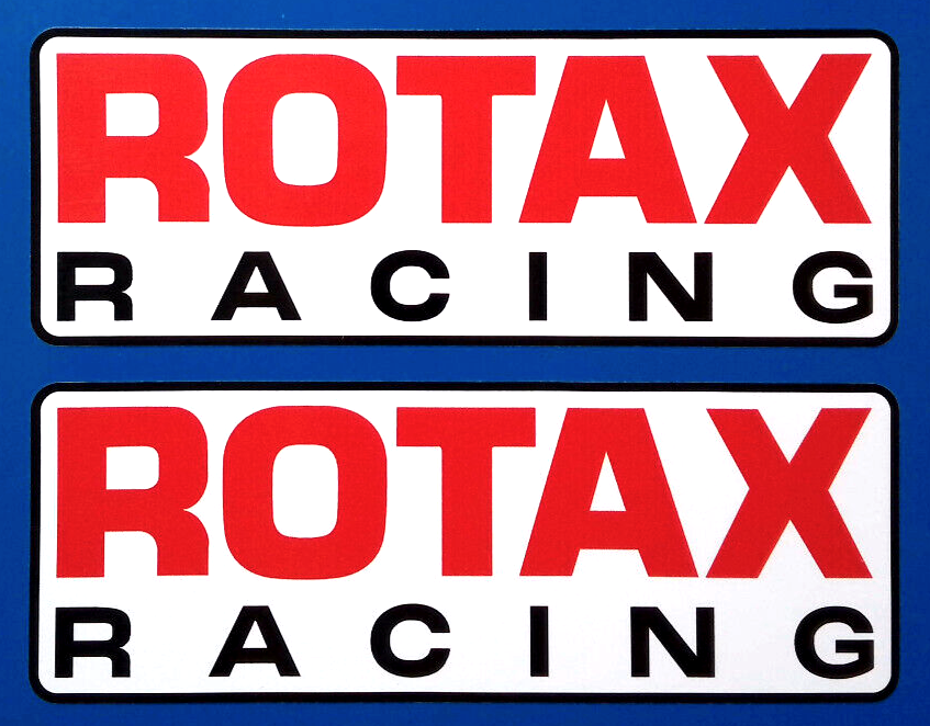 Rotax Racing Motorsport Karting Helmet Vinyl Stickers