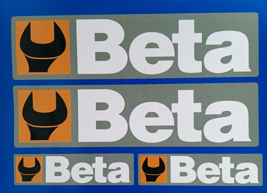 Beta Tools Stickers Decal Vinyl Toolbox Car