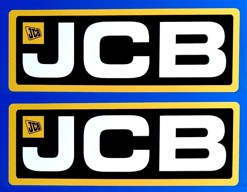 Jcb Digger Dumper Plant Hire Vinyl Stickers