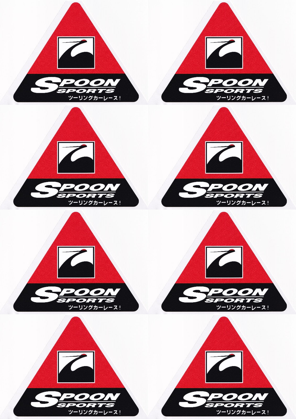 Spoon sports Jdm Jap Japanese car decal vinyl stickers 100mm