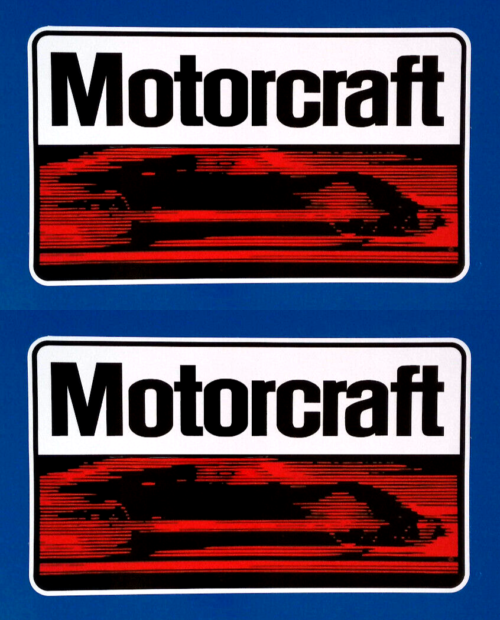 Motorcraft Ford Car Parts Motorsport Vinyl Stickers 135mm