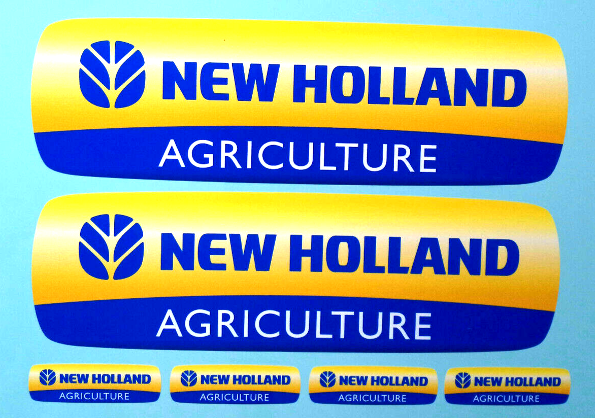 New Holland Agriculture Tractor Decal Vinyl Stickers 200mm