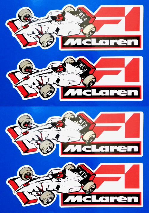 Mclaren F1 Classic Car Racing Motorsport Vinyl Stickers