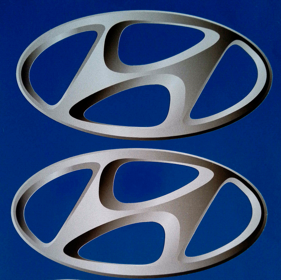 Hyundai Car Motorsport Vinyl Stickers 3d 140mm