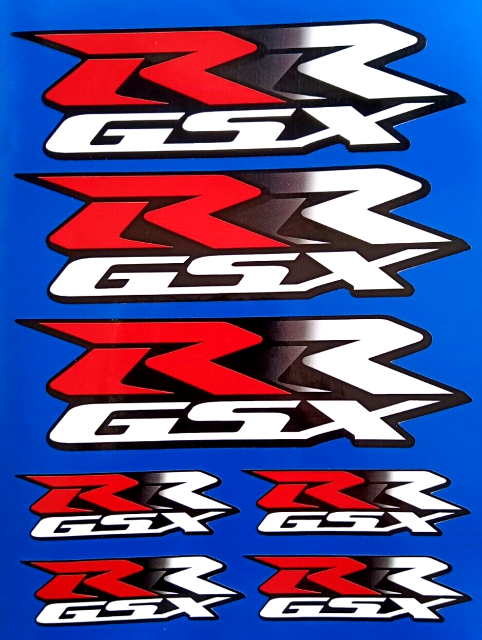 Suzuki Gsx-Rr Superbike Moto Gp Motorcycle Decal Vinyl Stickers