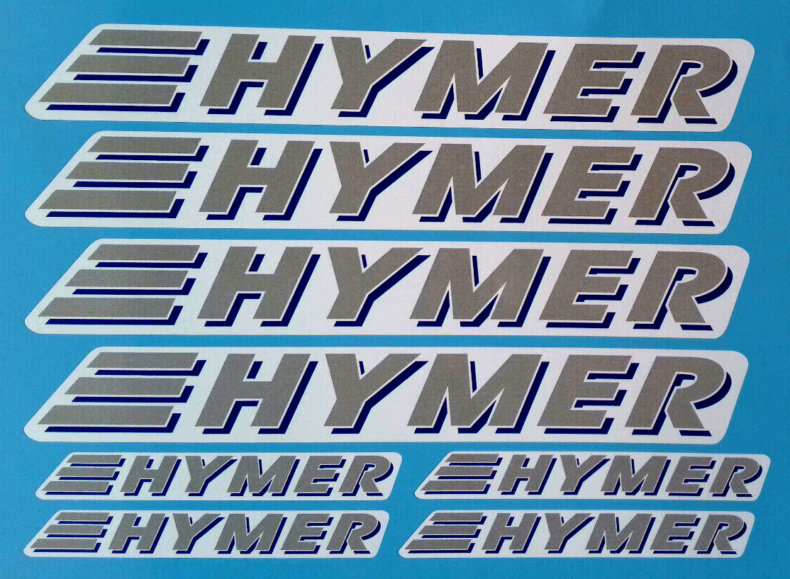 Hymer Motorhome Camper Decal Vinyl Stickers 3d Effect