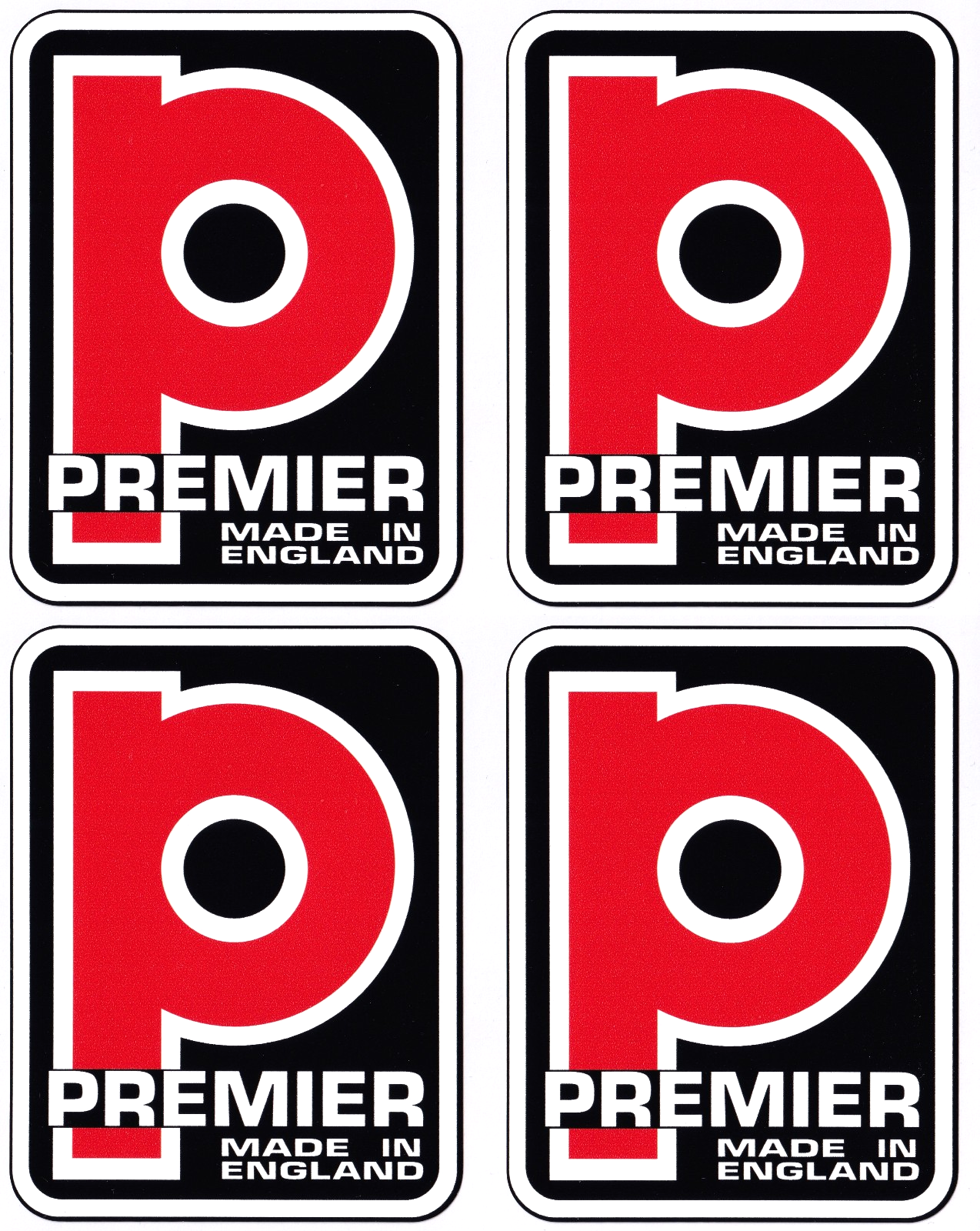 Premier Drums Decal Vinyl Stickers Percussion Band 75mm
