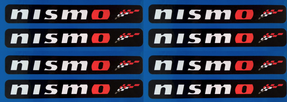 Nismo Nissan Car Tuner Brake Vinyl Stickers 150mm