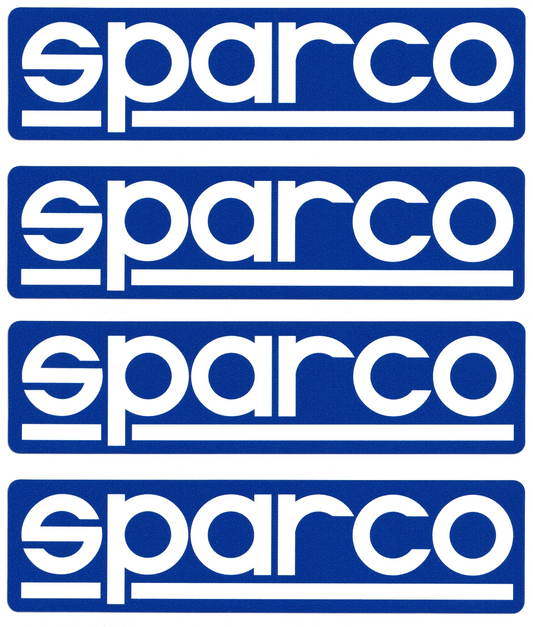 Sparco car tuning race rally 4wd 4x4 motorsport car vinyl stickers 140mm