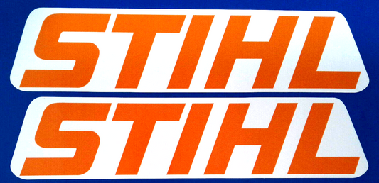 Stihl Chainsaw Garden Tools Garage Decal Vinyl Stickers X2 200mm