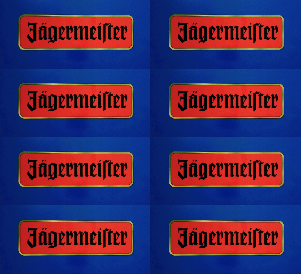 Jagermeister Lager Spirits / Beer Decal Vinyl Stickers 150mm – Redsigns