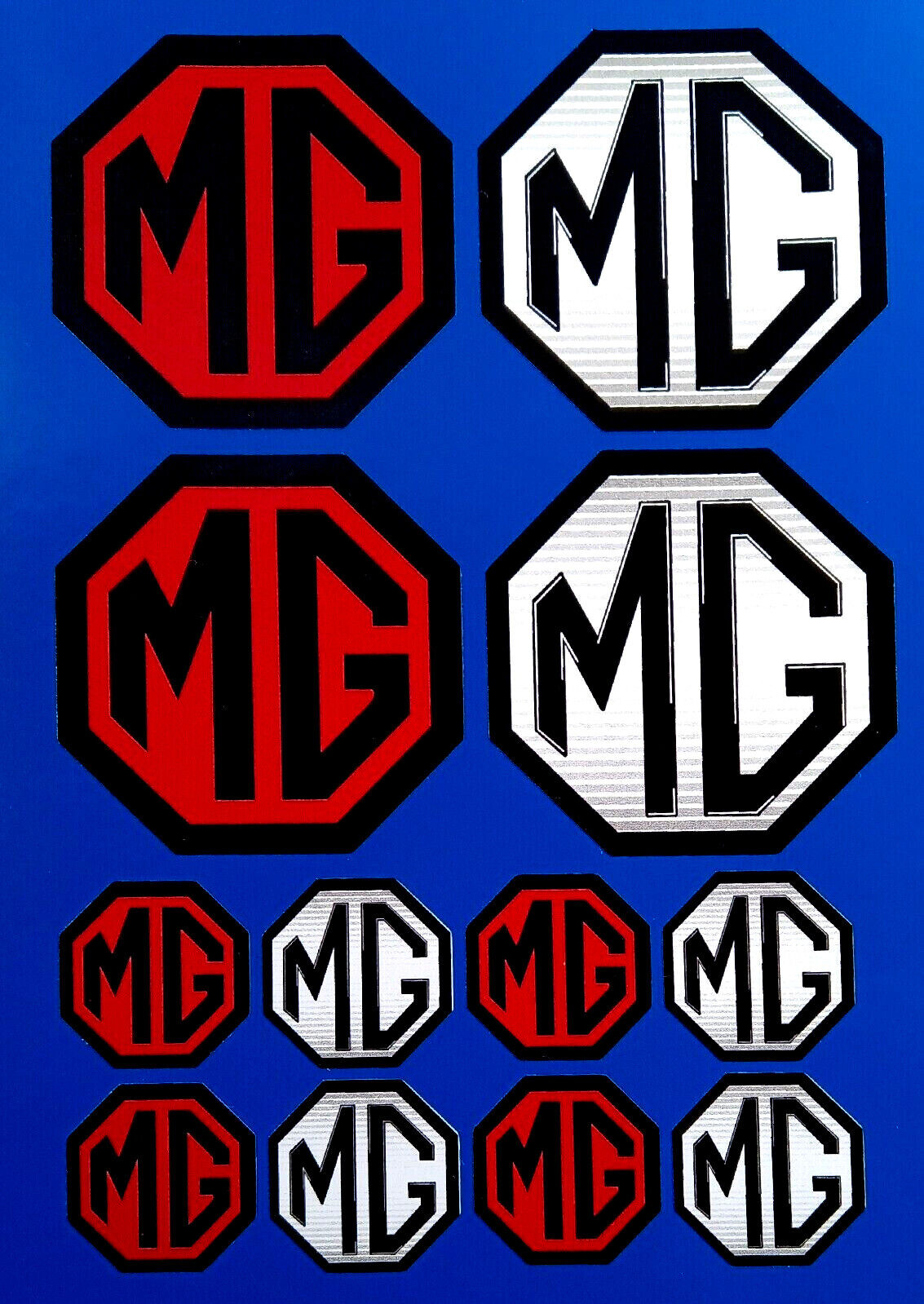 Mg Sports Car Logo Emblem Car Decal Vinyl Stickers