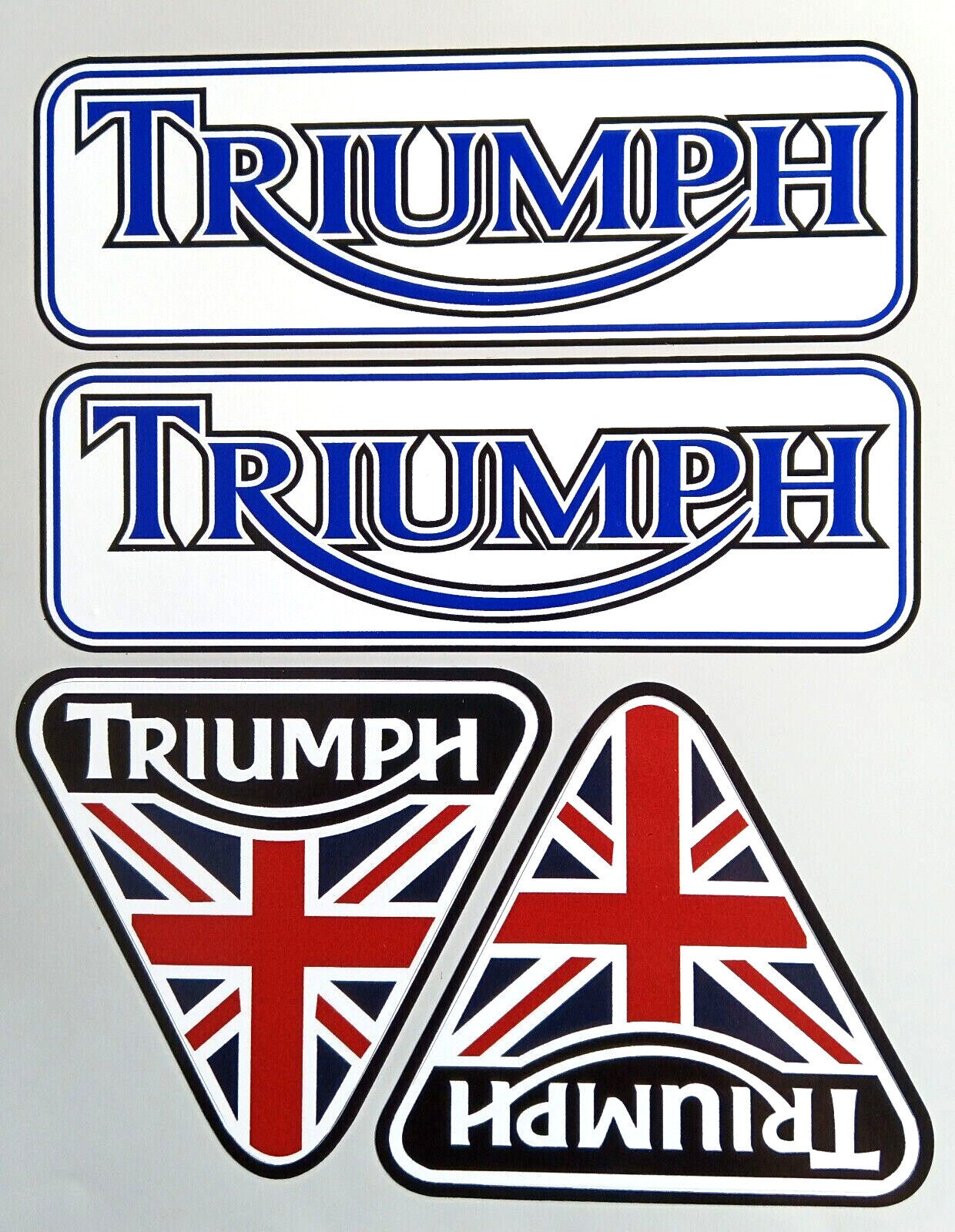 Triumph Motorcycle Decal Vinyl Stickers Motorsport